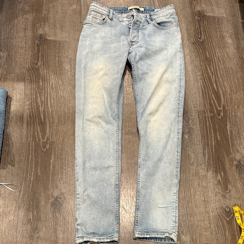 Mango Light Blue Slim Men Jeans